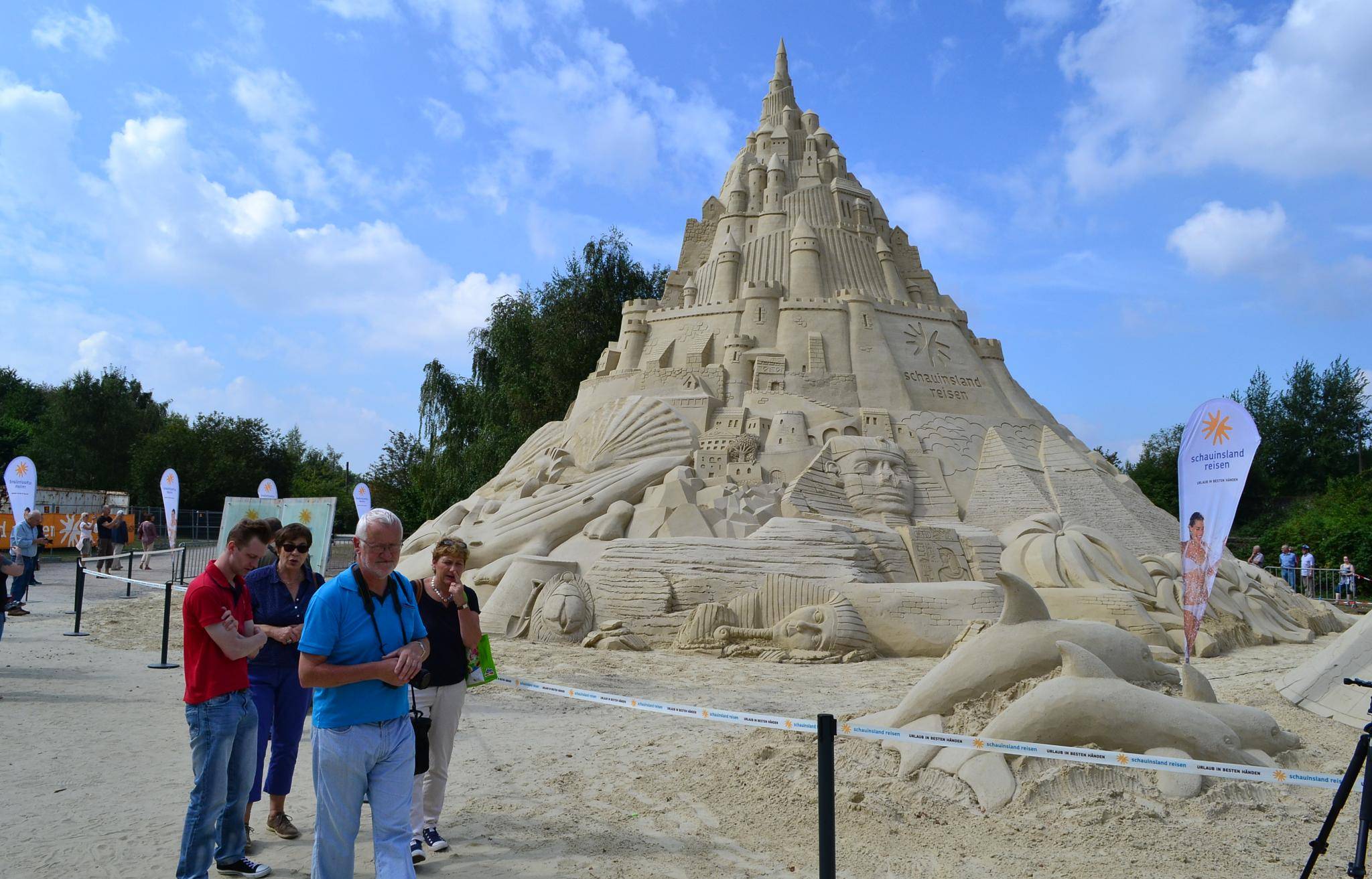 Die meistens sind vom Weltrekordversuch total...