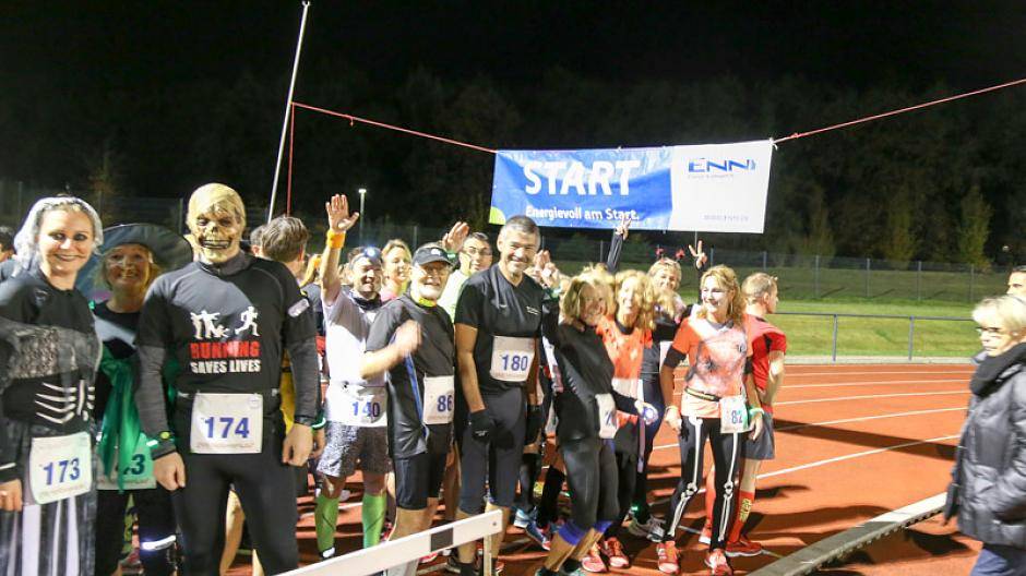 Der erste ENNI-Halloweenlauf war ein voller Erfolg.