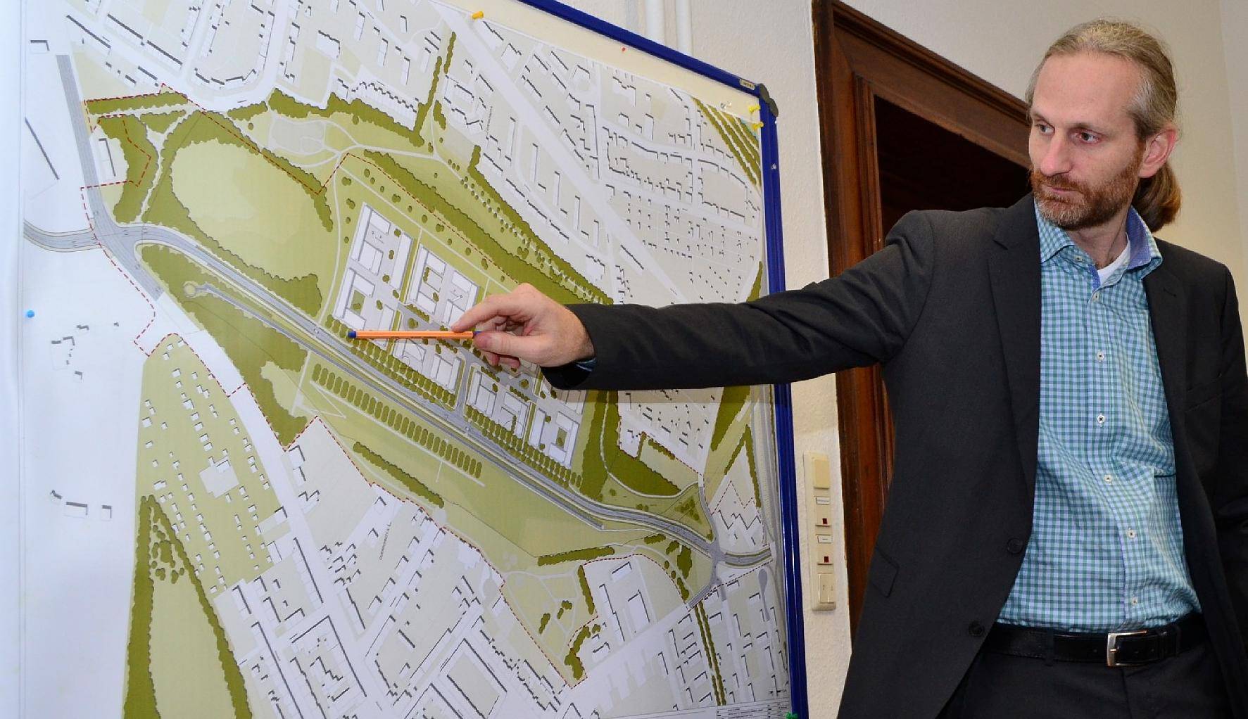 0 Jahre „Dornröschenschlaf“ sollen beendet werden. Hier soll in rund sechs Jahren der „Friedrich-Park“ mit Grün- und Gewerbeflächen entstehen.