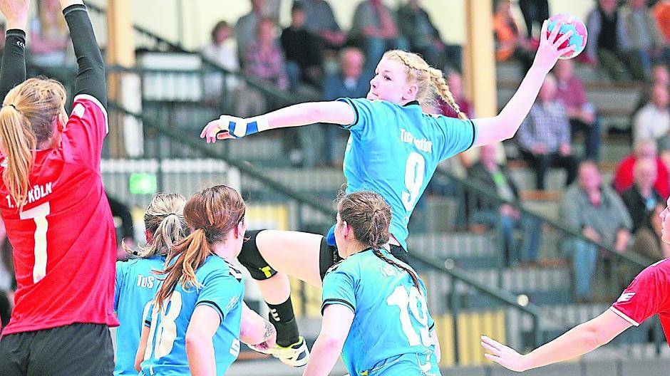 Naina Klein hielt stark dagegen und erzielte in Zwickau sieben Tore für ihre Farben.