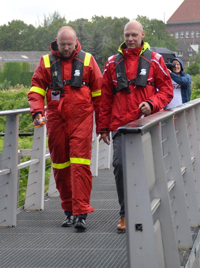 "Es hat Spaß gemacht", bkräftigte Oberbürgermeister Sören Link. Geschäftsführer...