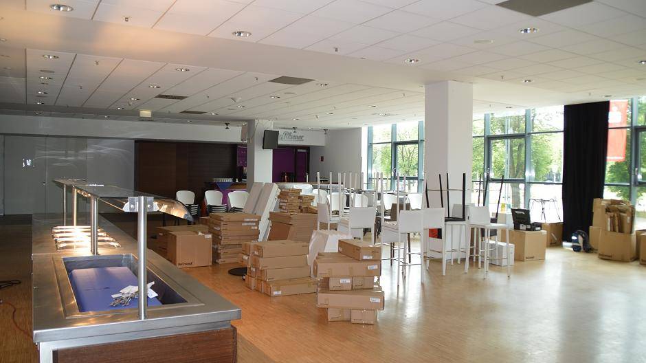 Der Bereich "Club der Meidericher Jungs" wird komplett neu eingerichtet. Hier werden...