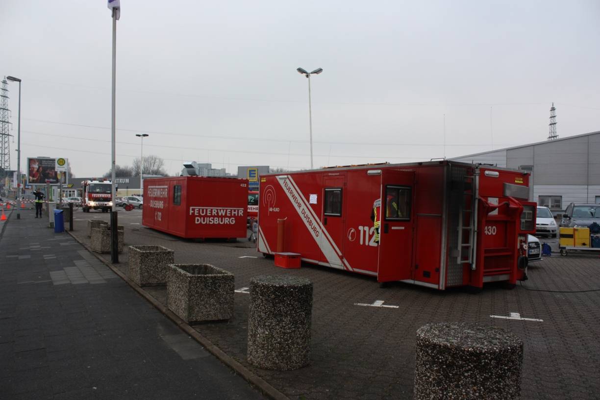 Asbest-Beseitigung nach Hallenbrand