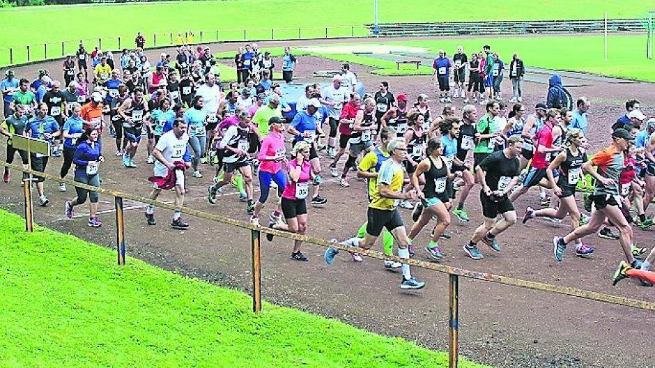 Der Lauf „Um und durch den Volkspark“ erfreut sich bereits seit zehn Jahren wachsender Beliebtheit.