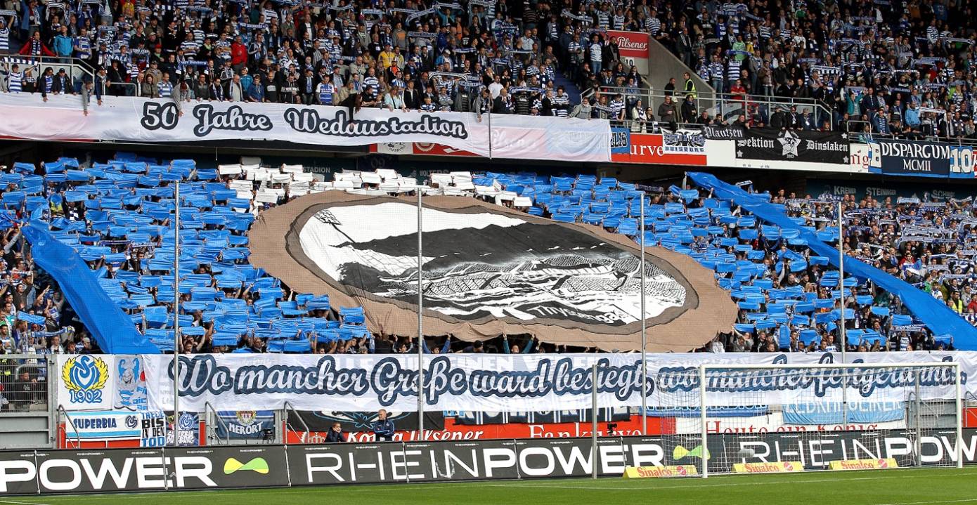 Karitative Aktion vor dem Spiel gegen Fortuna Köln. Zebras wollen oben dran bleiben.: MSV-Fans setzen auf 15.000+X