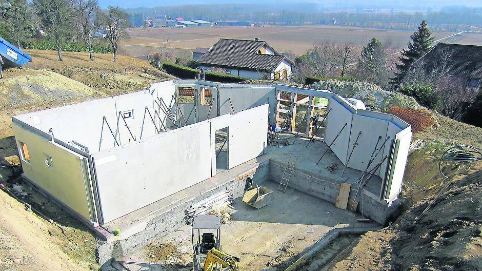 In Rekordzeit entsteht ein individuell geplanter Fertigkeller.