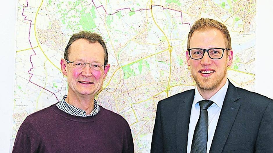  Der stv. SPD-Fraktionsvorsitzende Jürgen Hengst (links) und Fraktionschef Benedikt Winzen gaben gestern eine Pressekonferenz. 