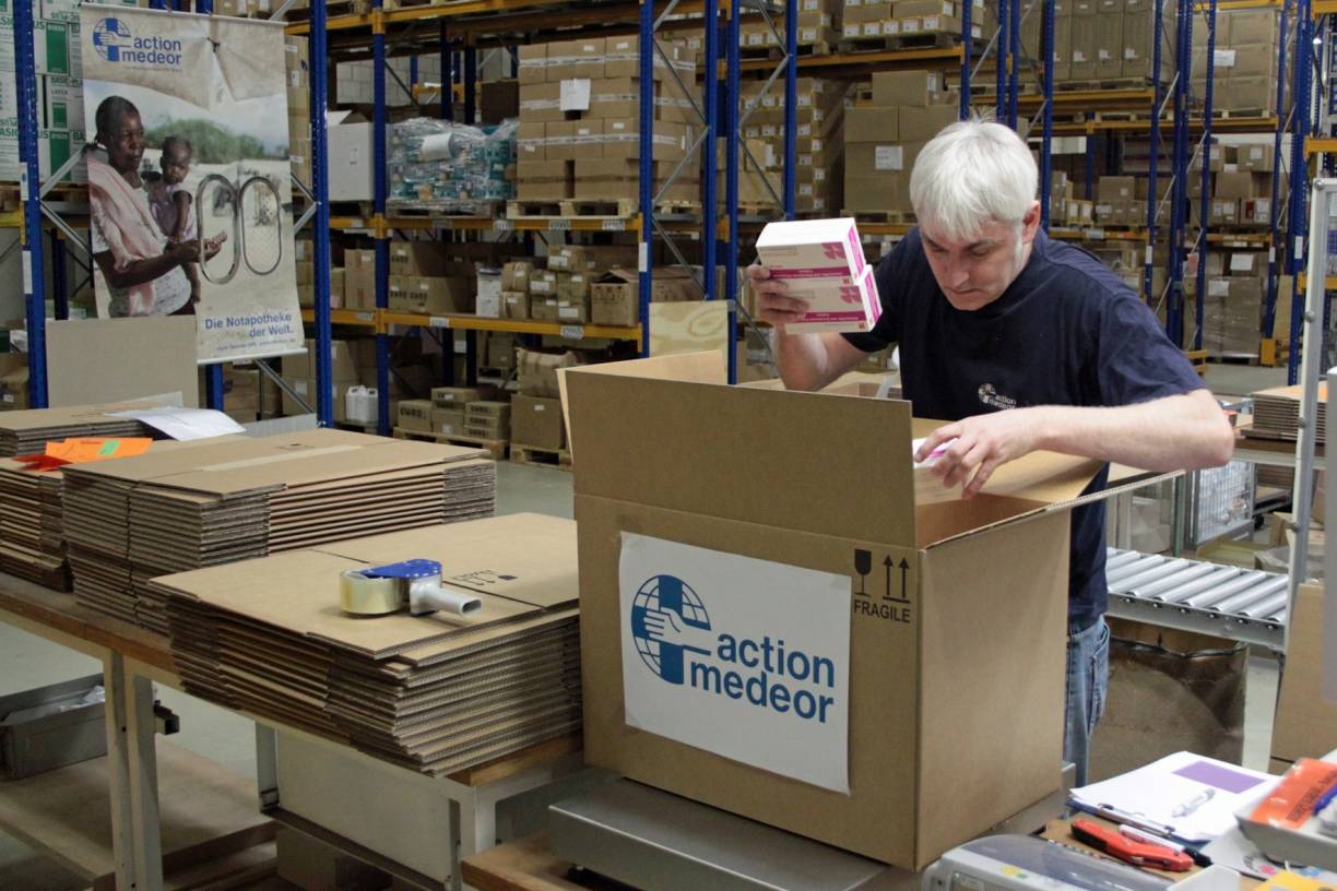 Notfall-Pakete für Menschen