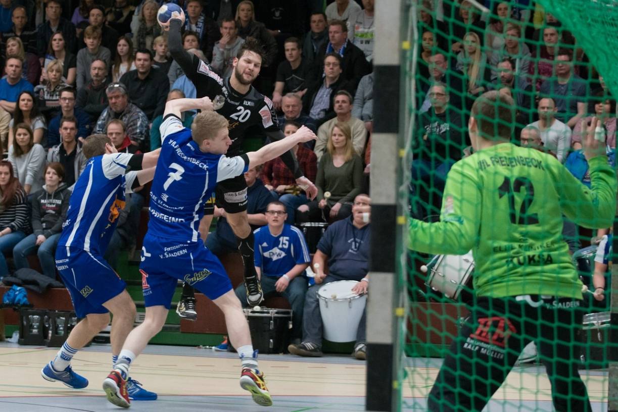 HSG Krefeld übernimmt nach dem 38:31-Sieg in Habenhausen die Tabellenführung: HSG stürmt an die Spitze der Dritten Liga