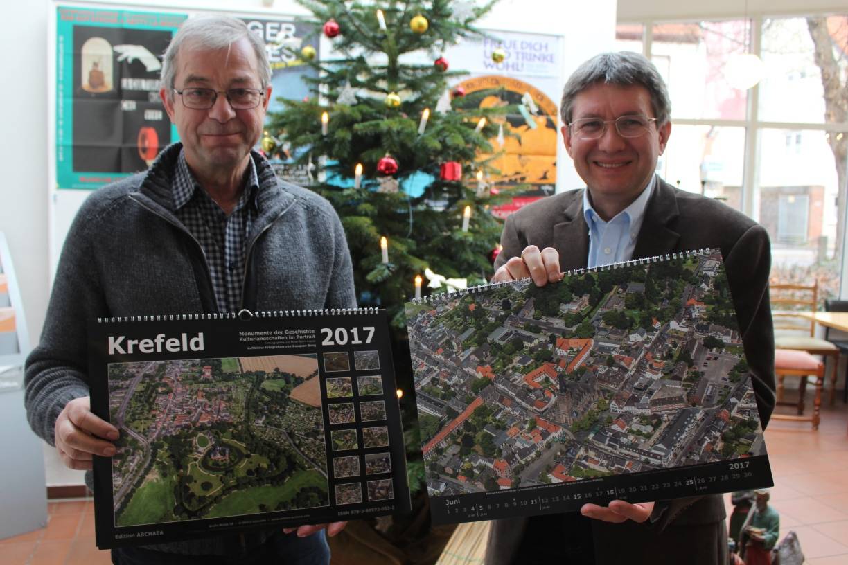 Krefeld aus der Vogelperspektive