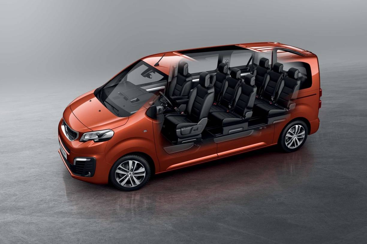 Eleganz und Stärke des Peugeot Traveller punkten