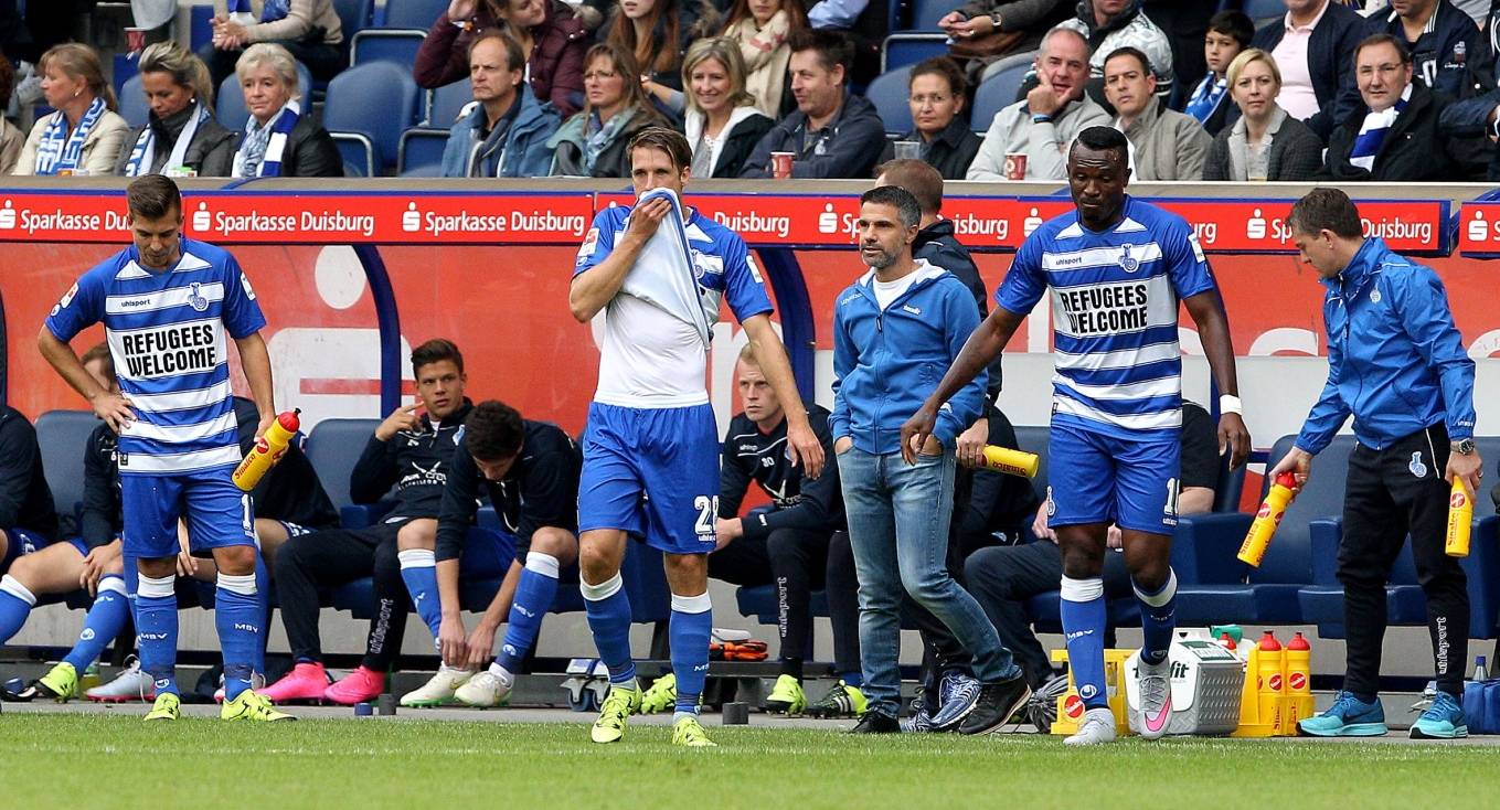  Kevin Wolze, Steffen Bohl, Gino Lettieri und Kingsley Onuegbu bekommen es heute Abend mit Braunschweig zu tun. 