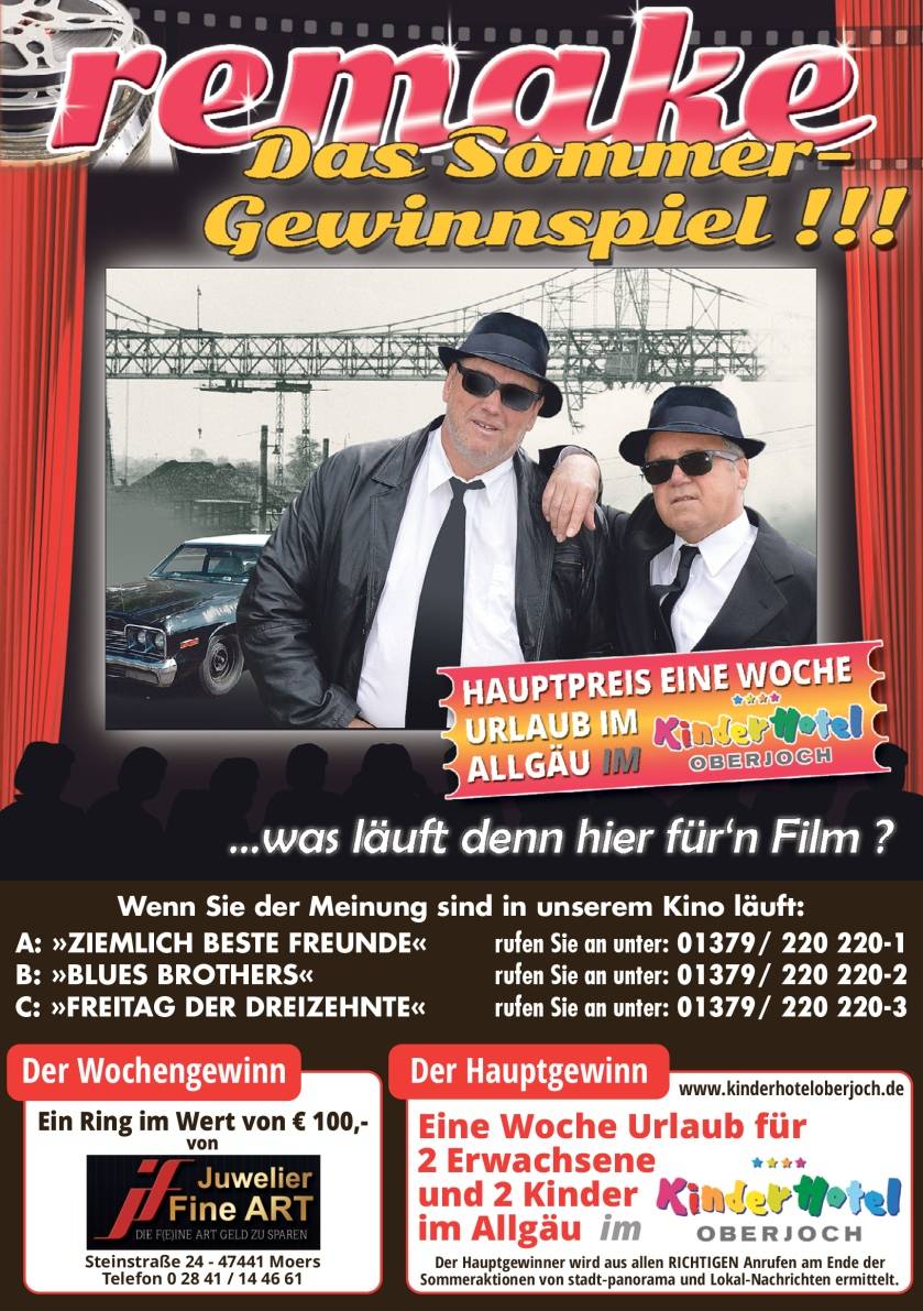 Reise ins Kinderhotel Oberjoch zu gewinnen: Wer erkennt den Film?