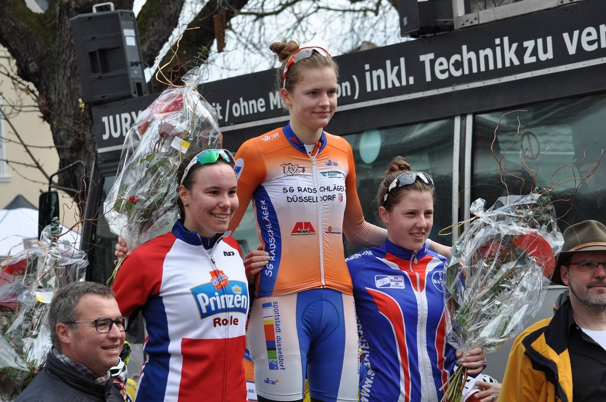 Anna Pauline Saßerath hat in Bad Neuenahr-Ahrweiler Silber mit dem Rennrad geholt: Saßerath holt Silber