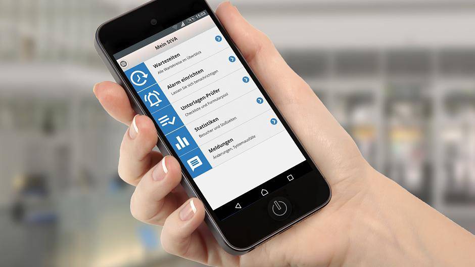  Besonders gefragt — die Online-Angebote des Straßenverkehrsamtes. 
