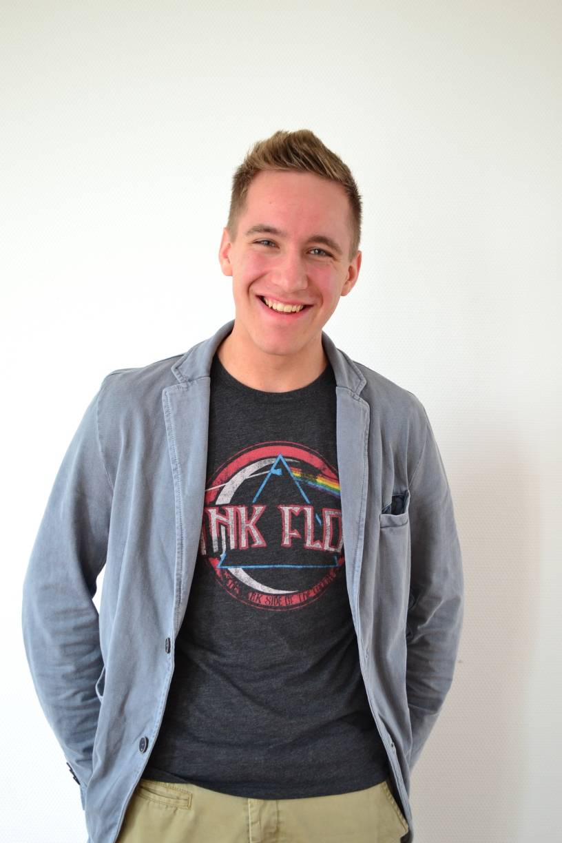 Auf geht's nach Amerika. Gute Reise, Jonas!