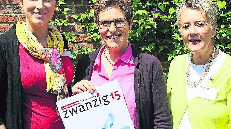  Beraterinnen helfen weiter (v.l.): Birgit Gommans, Leiterin Elisabeth Elsner und Petra Böer (Beraterin Energiearmut). 