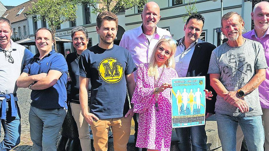  Die Verantwortlichen vom TSV Meerbusch und der Lanker Gastronomie freuen sich auf den 9. September. 