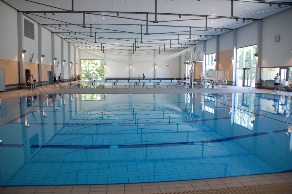 Mindestens so leer wird es in den kommenden Wochen im Toepperbad sein. Grundreinigung und Betriebsferien stehen an.