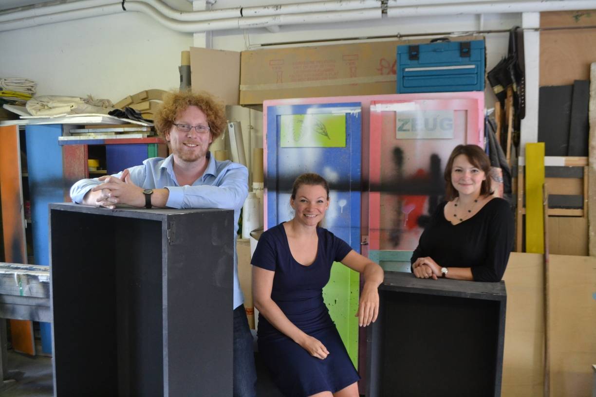  Mirko Schombert, Nadja Blank und Anna Scherer hoffen, dass am Tenterhof nicht das Licht ausgehen wird. 