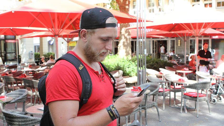 Marvin Schulte ist einer der Admins der Krefelder "Pokemon Go"-Gruppe auf...