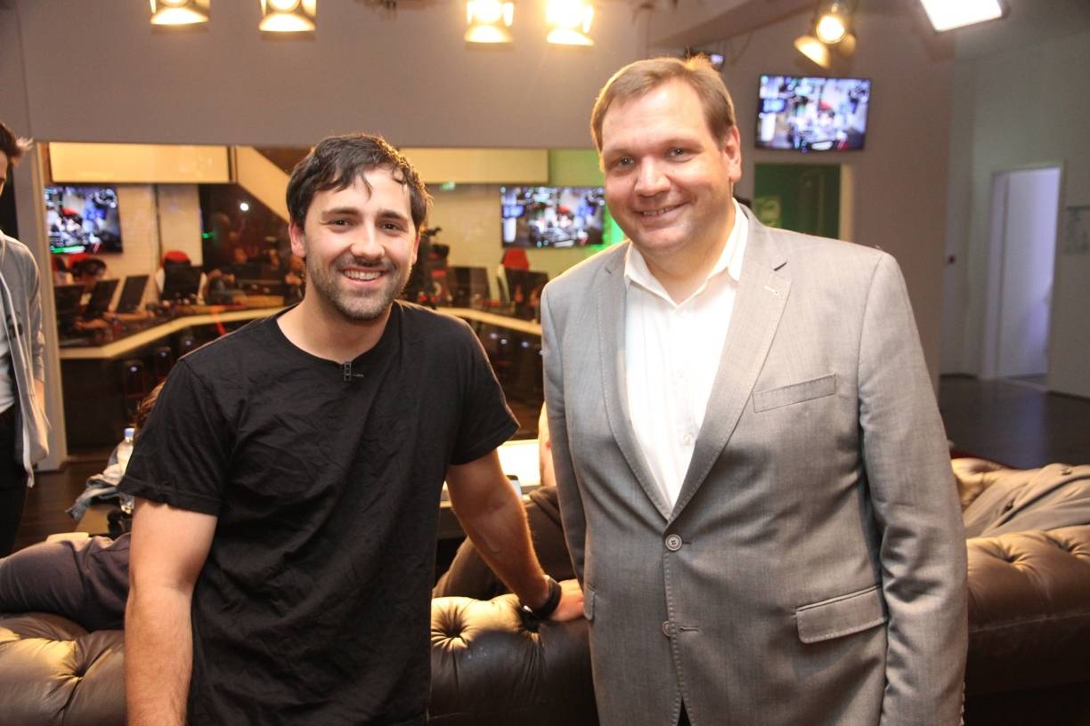 Dennis Gehlen und Frank Meyer (SPD).