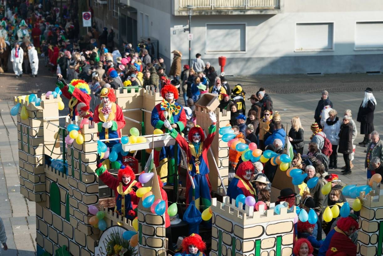 So feierten die Krefelder Rosenmontag 2015