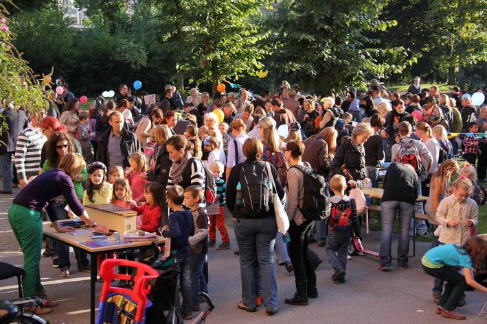 Stationen mit Hilfsangeboten für Familien stehen im Brennpunkt der Veranstaltung: Zweite Stadtteilrallye in Duissern