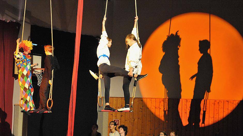 Für Schüler der siebten Klasse ist das Zirkusprojekt eine gelungene...