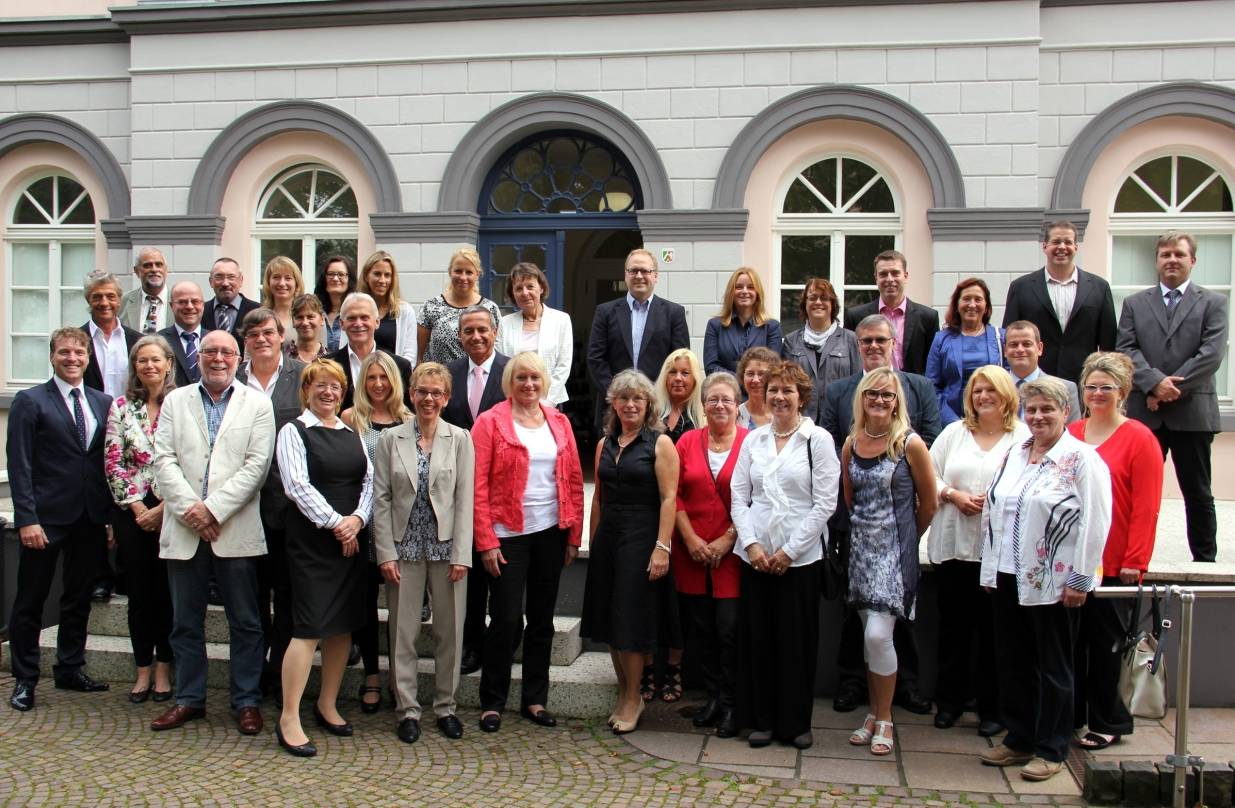 Bürgermeister Fleischhauer dankte für gute Arbeit: Als der „Minipli“ noch in war