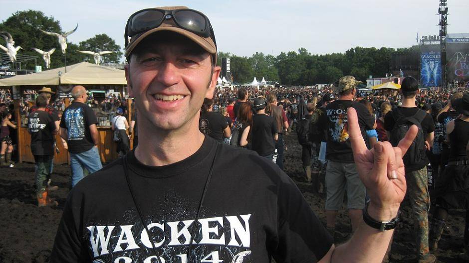 Hatte Spaß auf Wacken: Günter Lambertz vom...