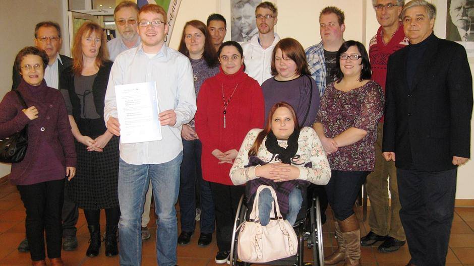 Glückwunsch! Daniel hat es geschafft