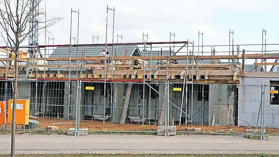 Eine Baustelle im Kreis Viersen.