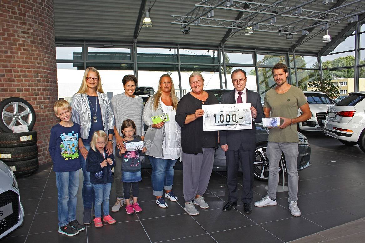 1000 Euro für den Förderverein zugunsten krebskranker Kinder Krefeld