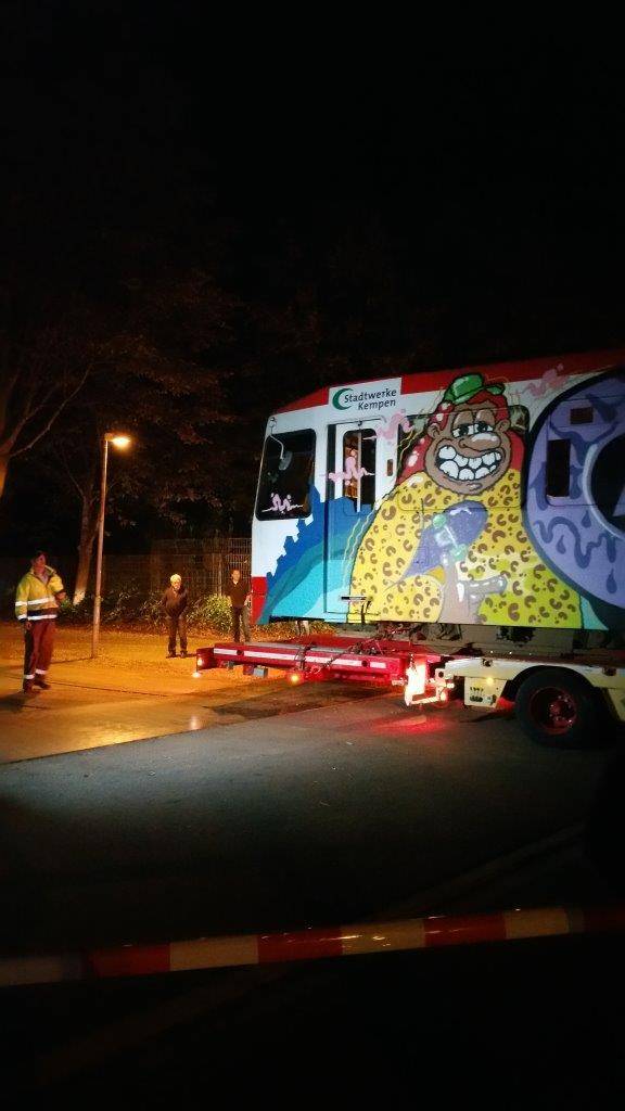 Ein ganz besonderer Schwertransport