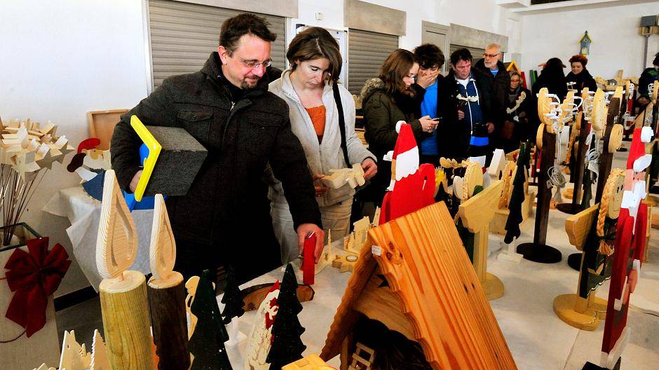  Auch im letzten Jahr war der Weihnachtsbasar in der JVA gut besucht.  