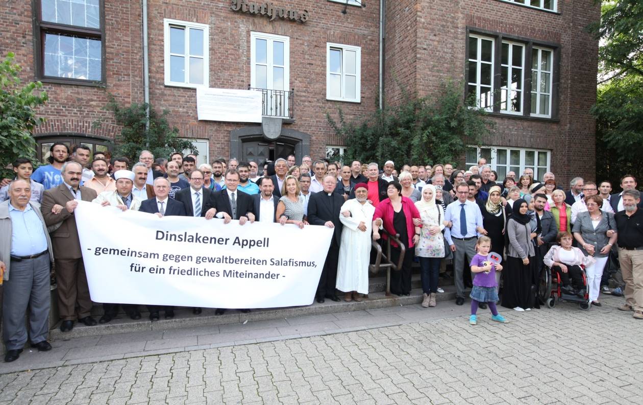 Eine Stadt steht auf gegen gewaltbereiten Salafismus