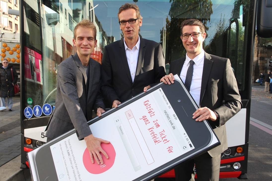 Per Handy zum Ticket - ganz ohne App