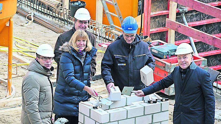 Wohnstätte-Bau: Grundstein ist gelegt