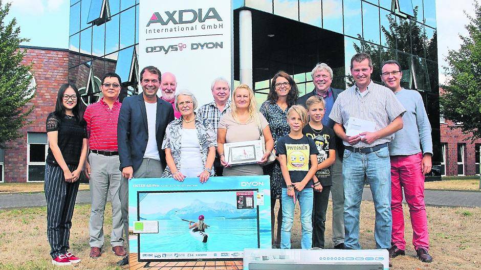 WM-Gewinnspiel: Preisübergabe