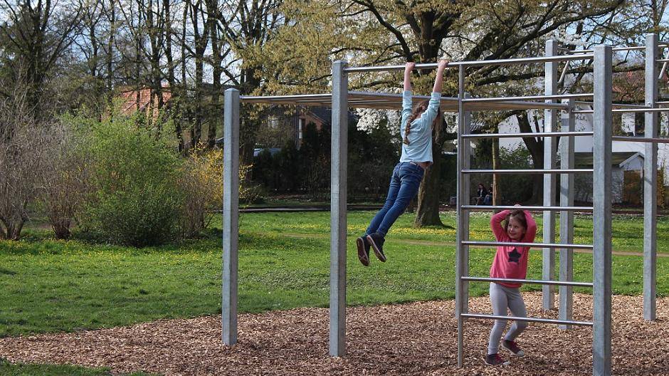 Bewegungspark schon in Nutzung