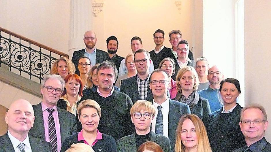 Die Projektpartner aus dem Kreis Viersen und aus der Stadt Krefeld bei ihrem letzten Treffen.