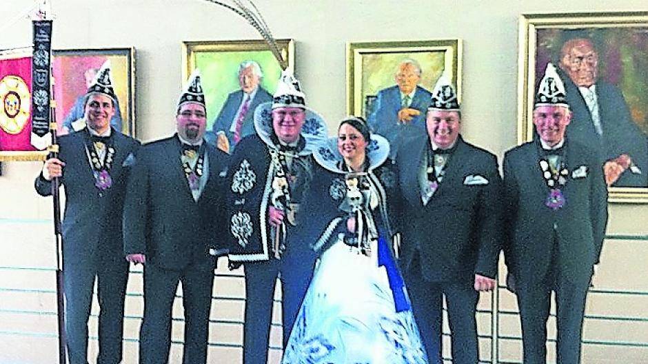 Narren treffen Kanzlerin