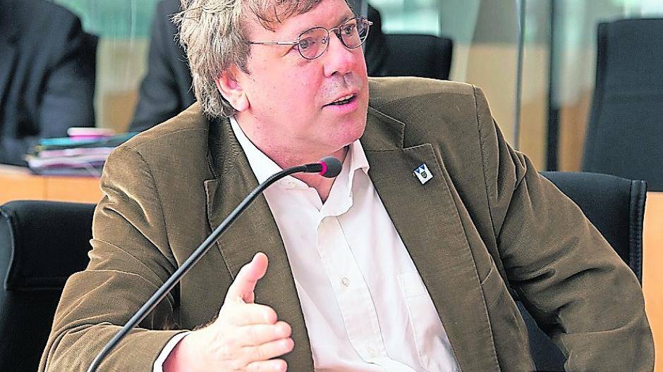  Der CDU-Bundestagsabgeordnete Uwe Schummer, der in Neersen wohnt, bei einer Ausschusssitzung in Berlin. 