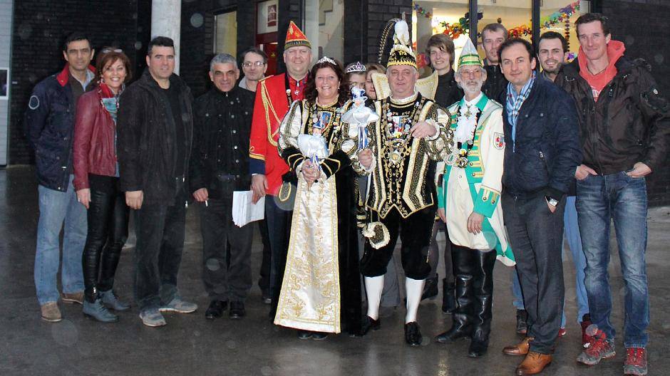 Prinzenpaar bei E-BAU International