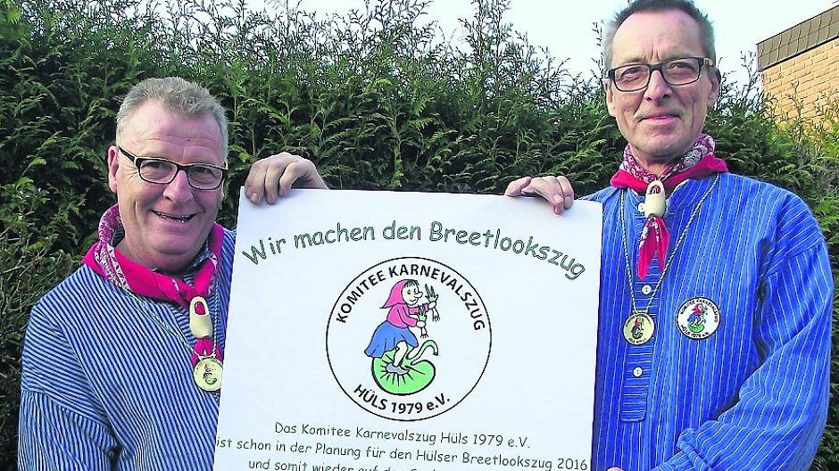 Rufen zur Beteiligung am Wettbewerb auf: Zugleiter Herbert Rouss (l.) und Komitee-Vorsitzender Aloys Ganser.