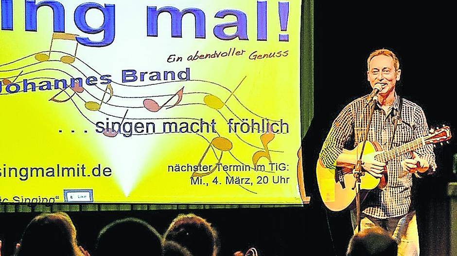 „Sing mal!“ mit Johannes Brand