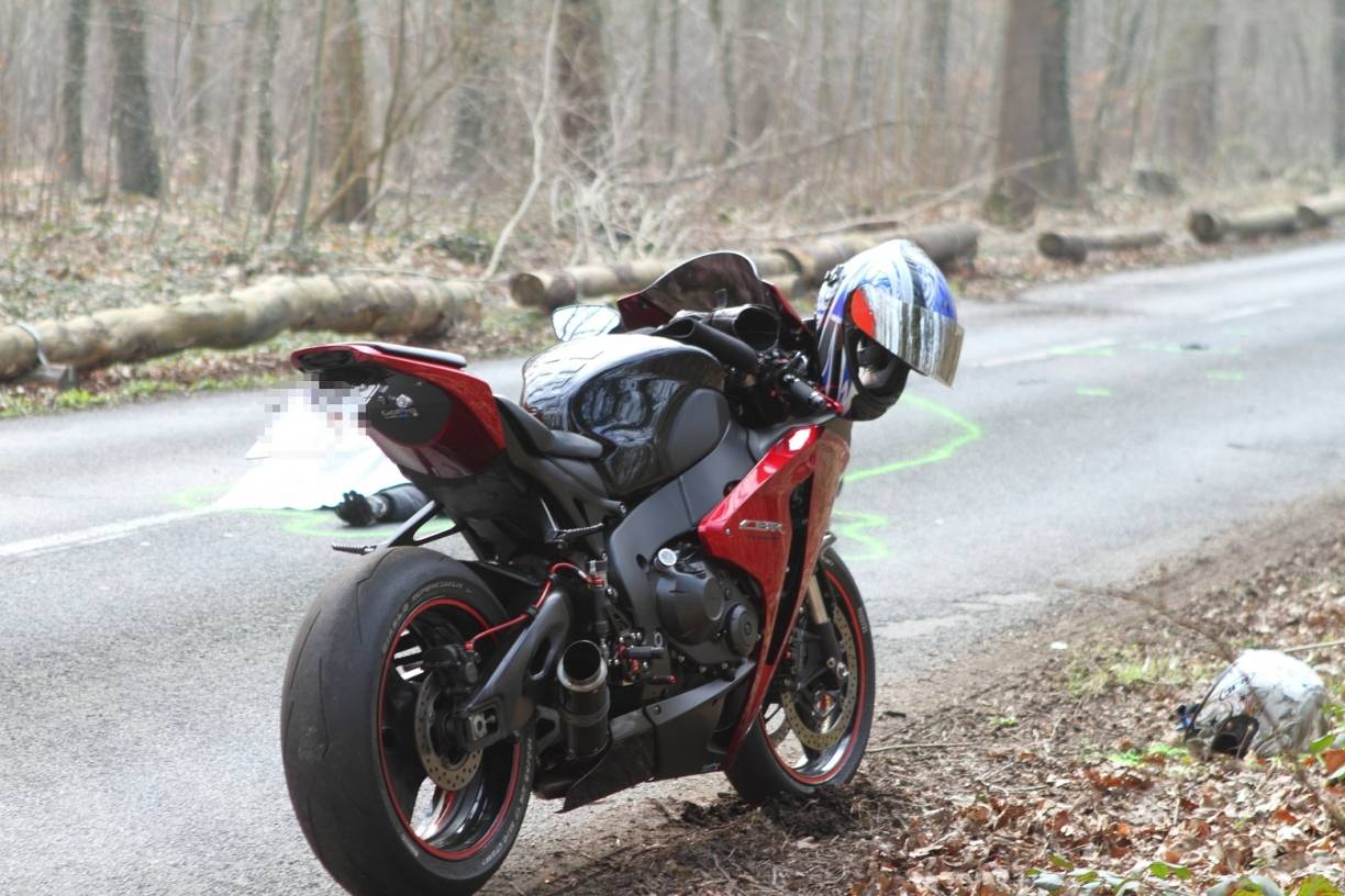  Das Motorrad wurde sichergestellt 