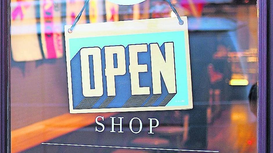 Shoppingvergnügen auch am Sonntag.