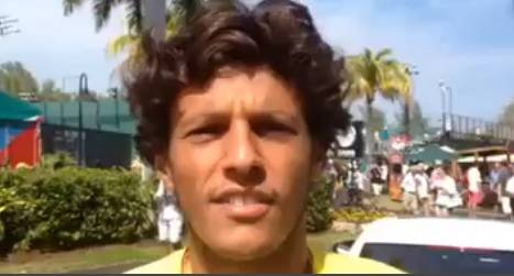 Joao Souza meldete sich aus Miami. Unten geht's zum Video...